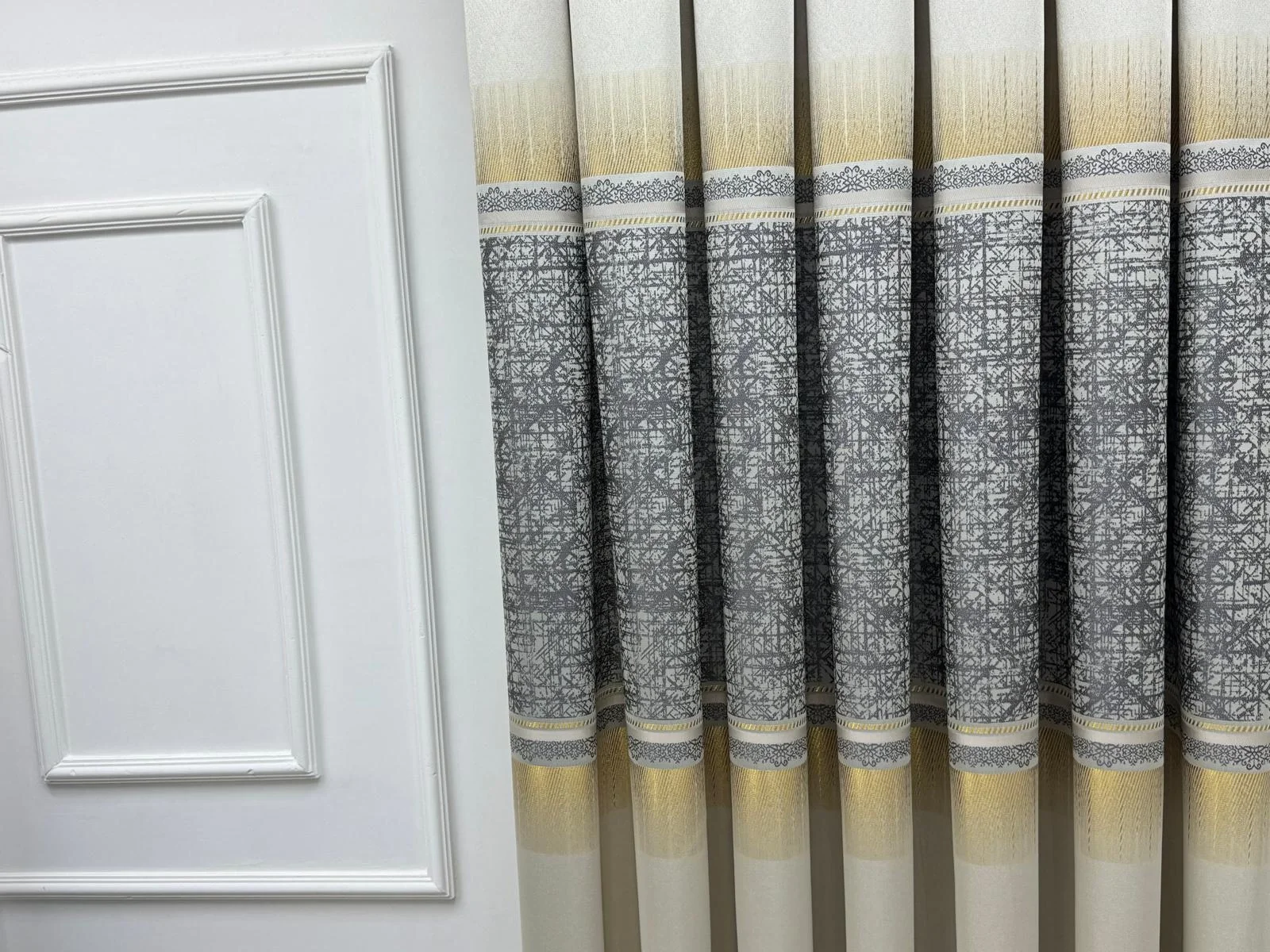 NİVEMESHOME NİLÜFER V -122 1/3 SIK PİLELİ FON PERDE APM