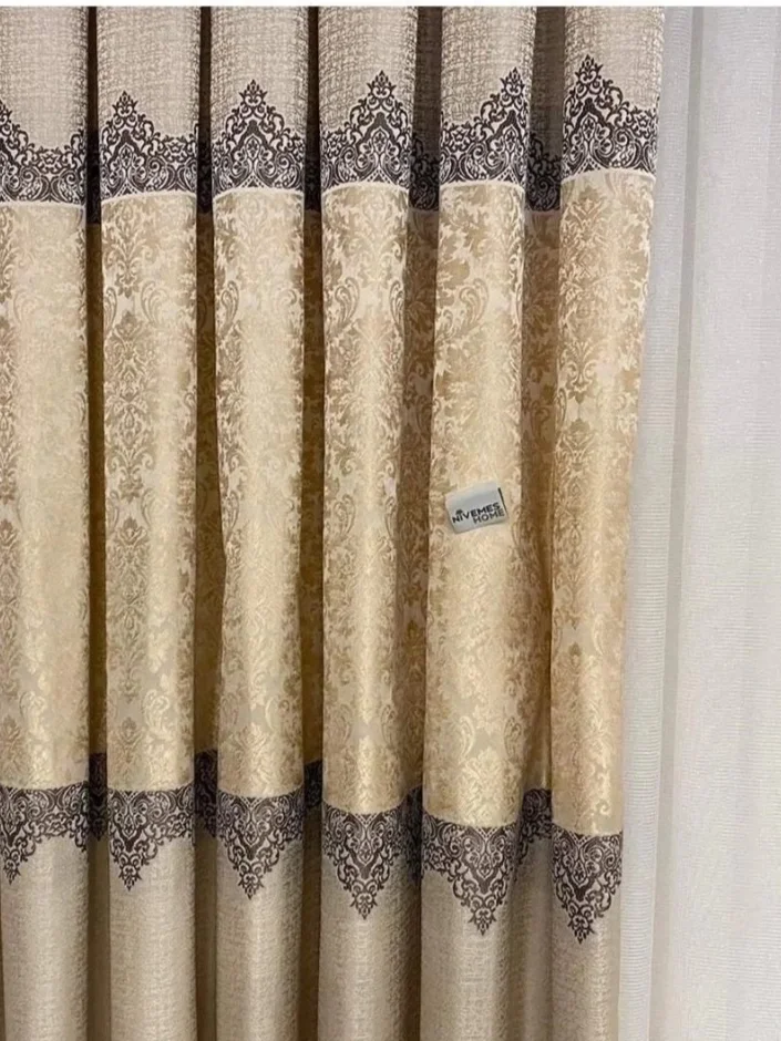 NİVEMESHOME NİS ALLIANCE PANEL CORTINA CREMA BEIGE 1/3 PLISADA CORTINA