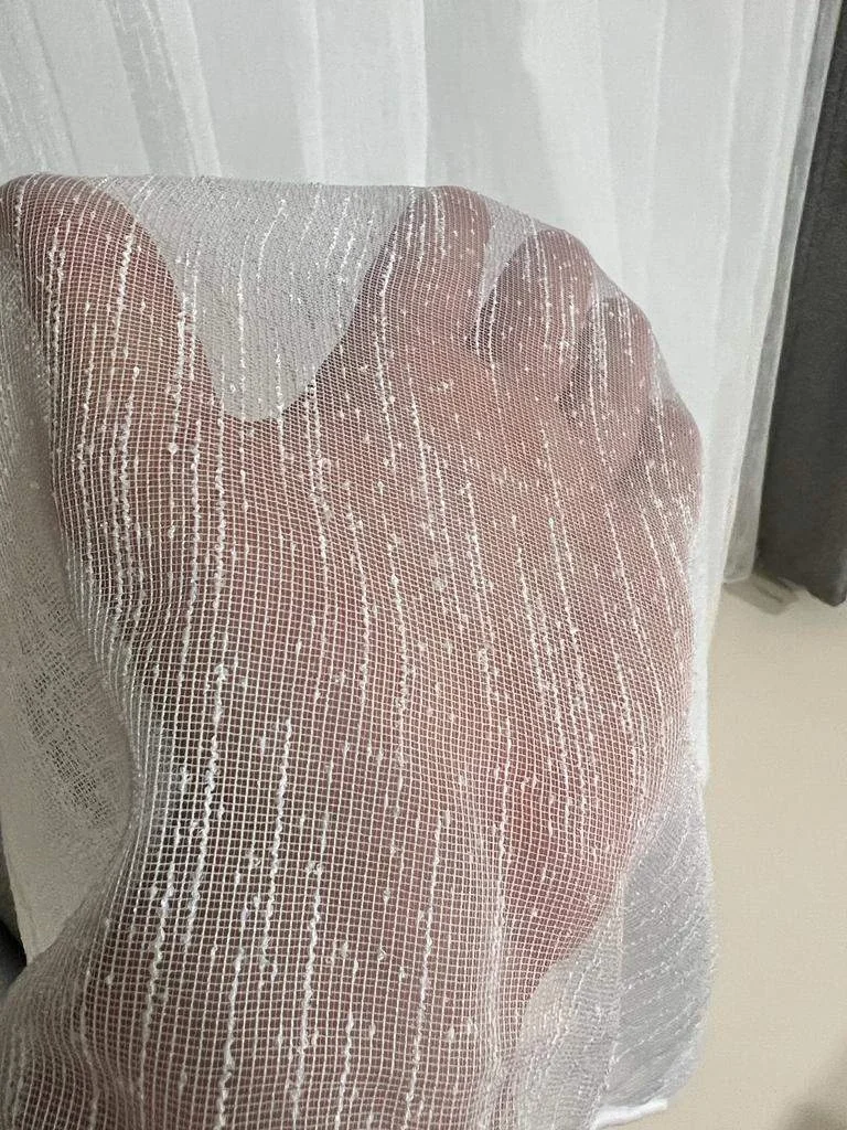 NIVEMESHOME NOKTALI 1/3 SIK PİLE TÜL PERDE APM