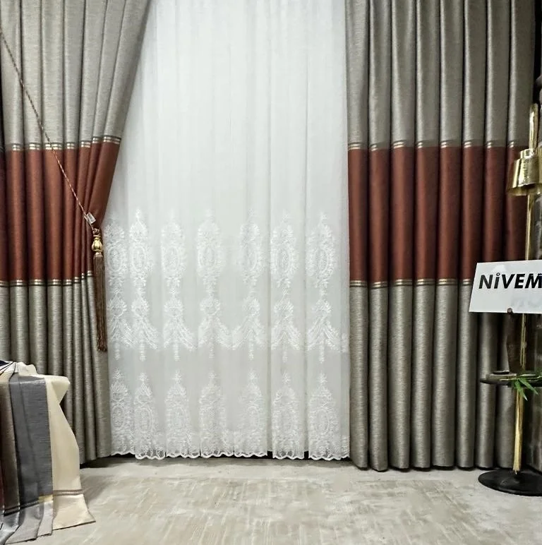 NİVEMESHOME STORY 2775 TULLE CURTAIN 1/3 THICK PILE WHITE TULLE CURTAIN APM