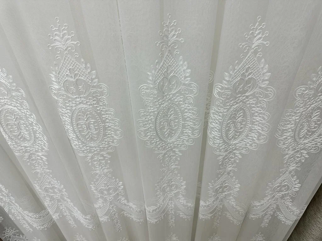 NİVEMESHOME STORY 2775 TULLE CURTAIN 1/3 THICK PILE WHITE TULLE CURTAIN APM