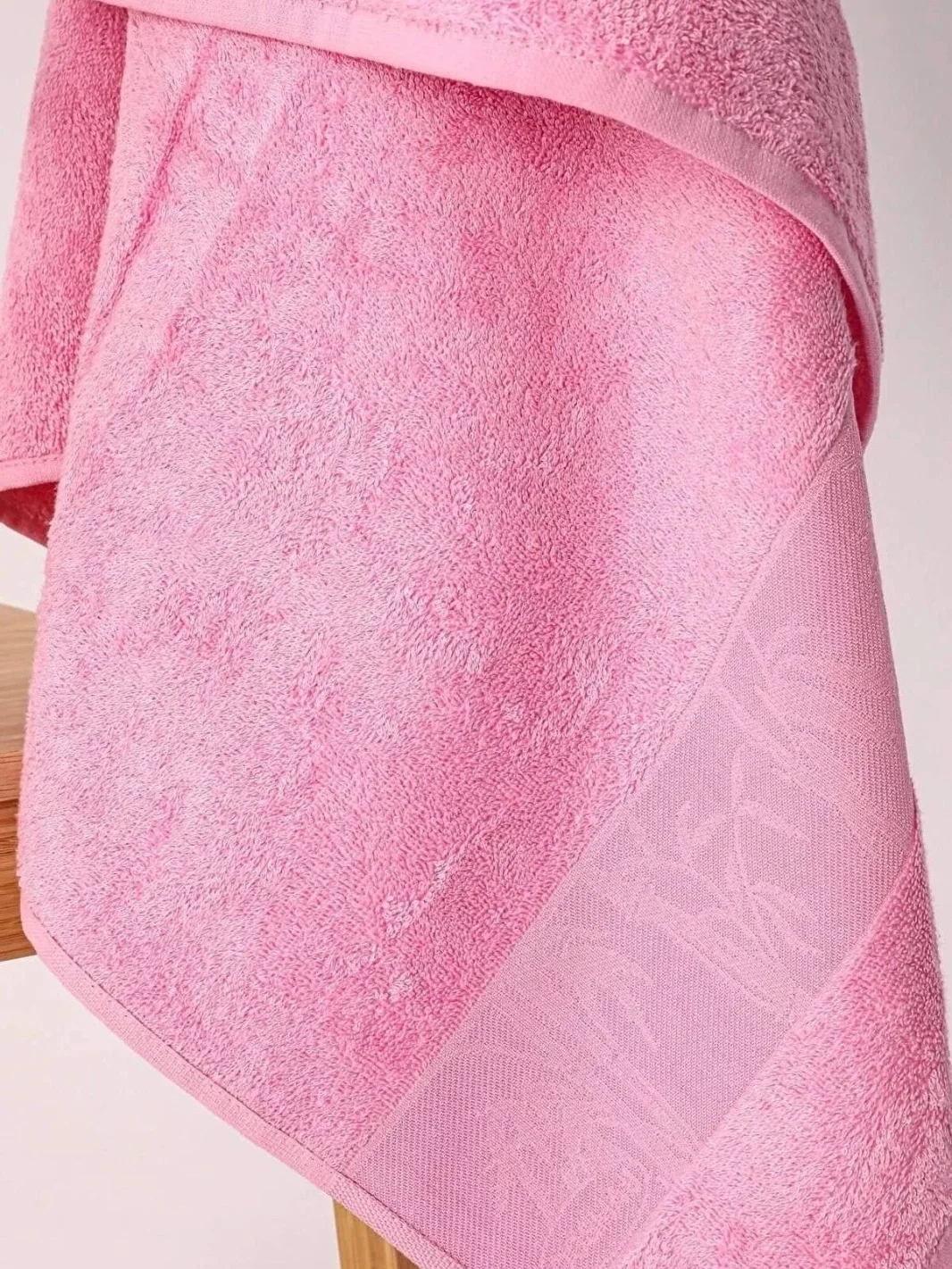 NİVEMESHOME PEMBE BAMBU BANYO HAVLUSU NURPAK
