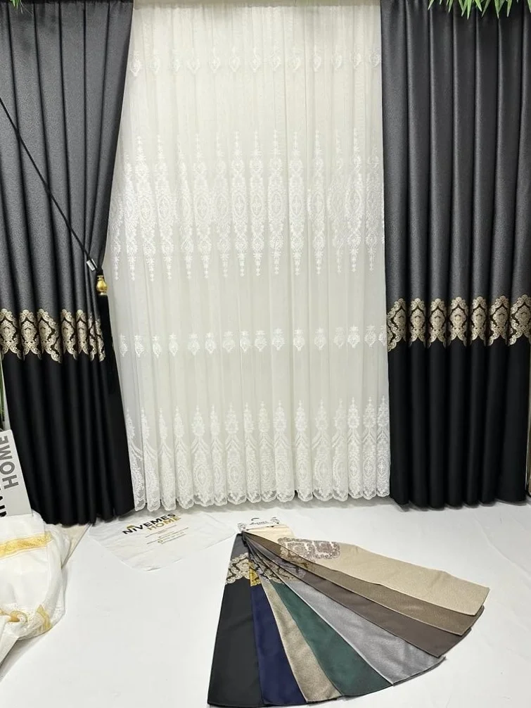 NİVEMESHOME PERA DSN:2753 1/3 SIK PİLELİ TÜLL VORHANGARDINE APM