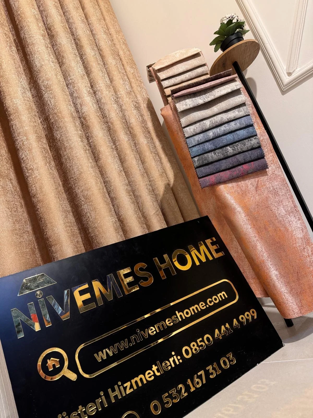 NİVEMESHOME PERA GOLD 1/3 سيك بيليلي فون بيردي آبم