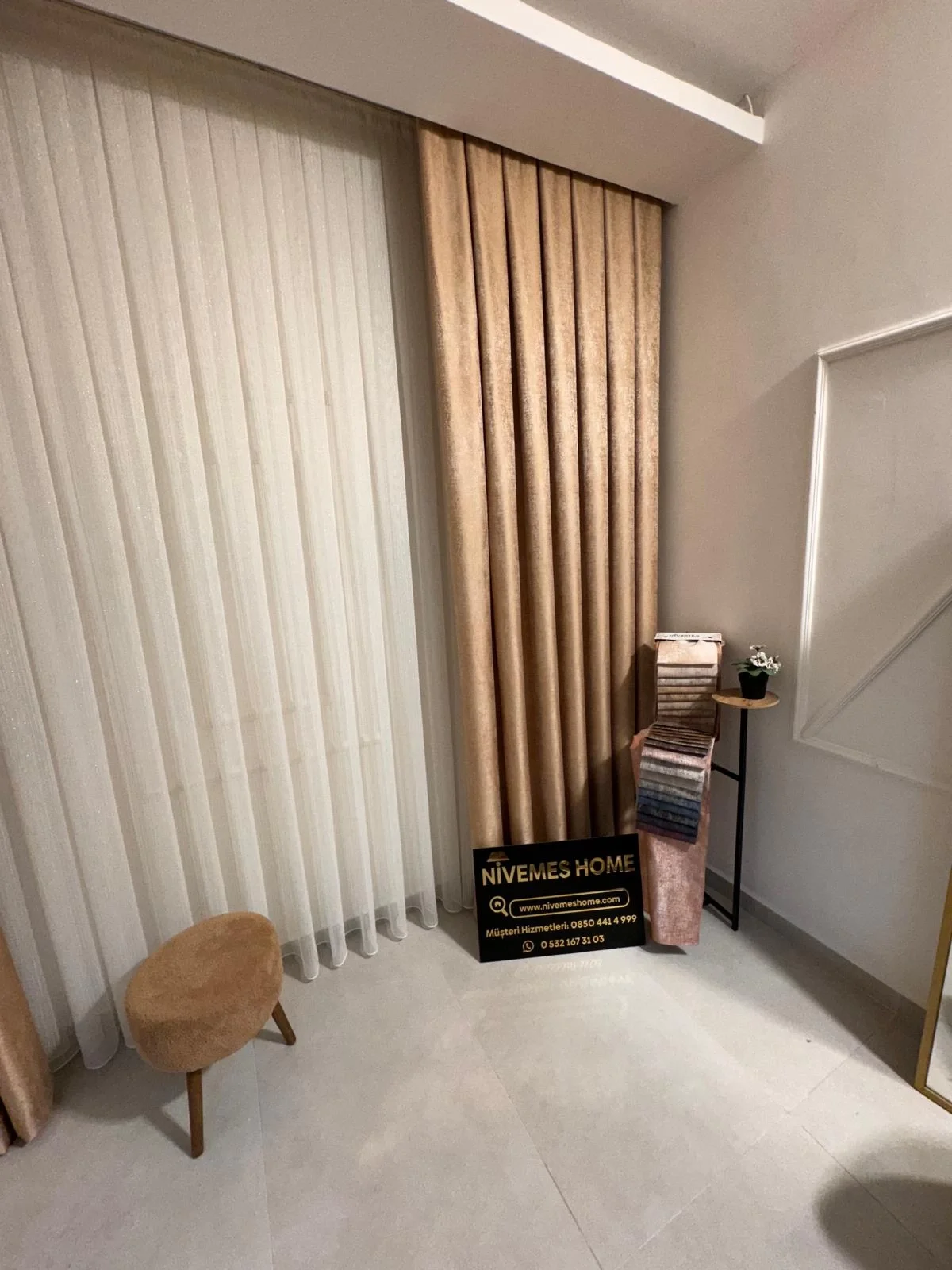 NİVEMESHOME PERA GOLD 1/3 سيك بيليلي فون بيردي آبم