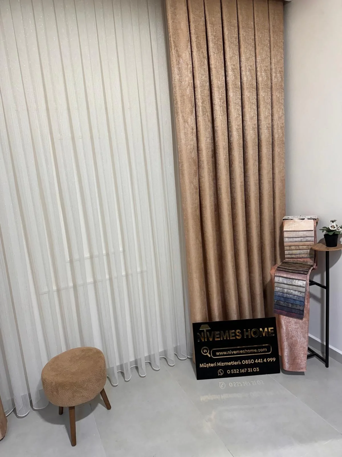 NİVEMESHOME PERA GOLD 1/3 سيك بيليلي فون بيردي آبم