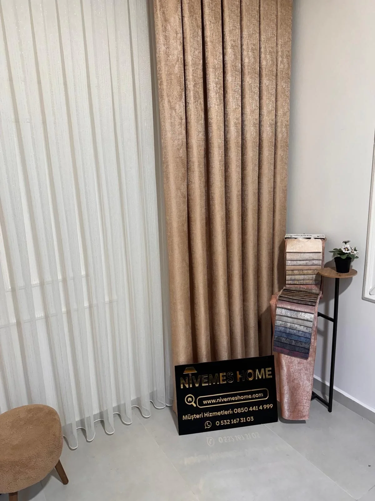 NİVEMESHOME PERA GOLD 1/3 سيك بيليلي فون بيردي آبم