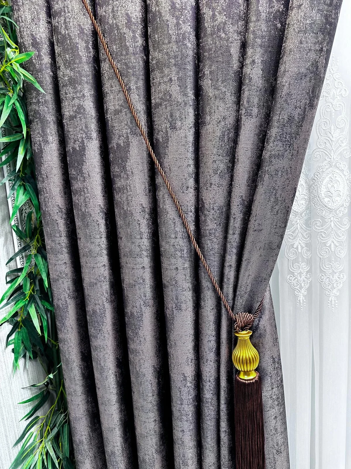 NİVEMESHOME PERA V-5301 1/3 DENSE PILED CURTAIN APM