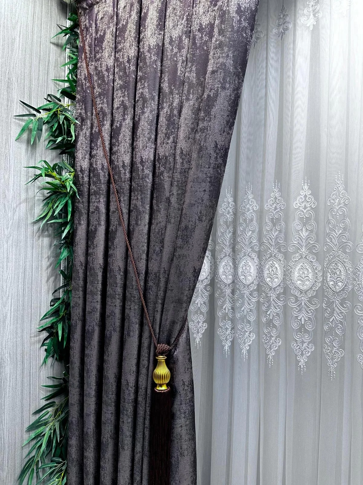 NİVEMESHOME PERA V-5301 1/3 DENSE PILED CURTAIN APM