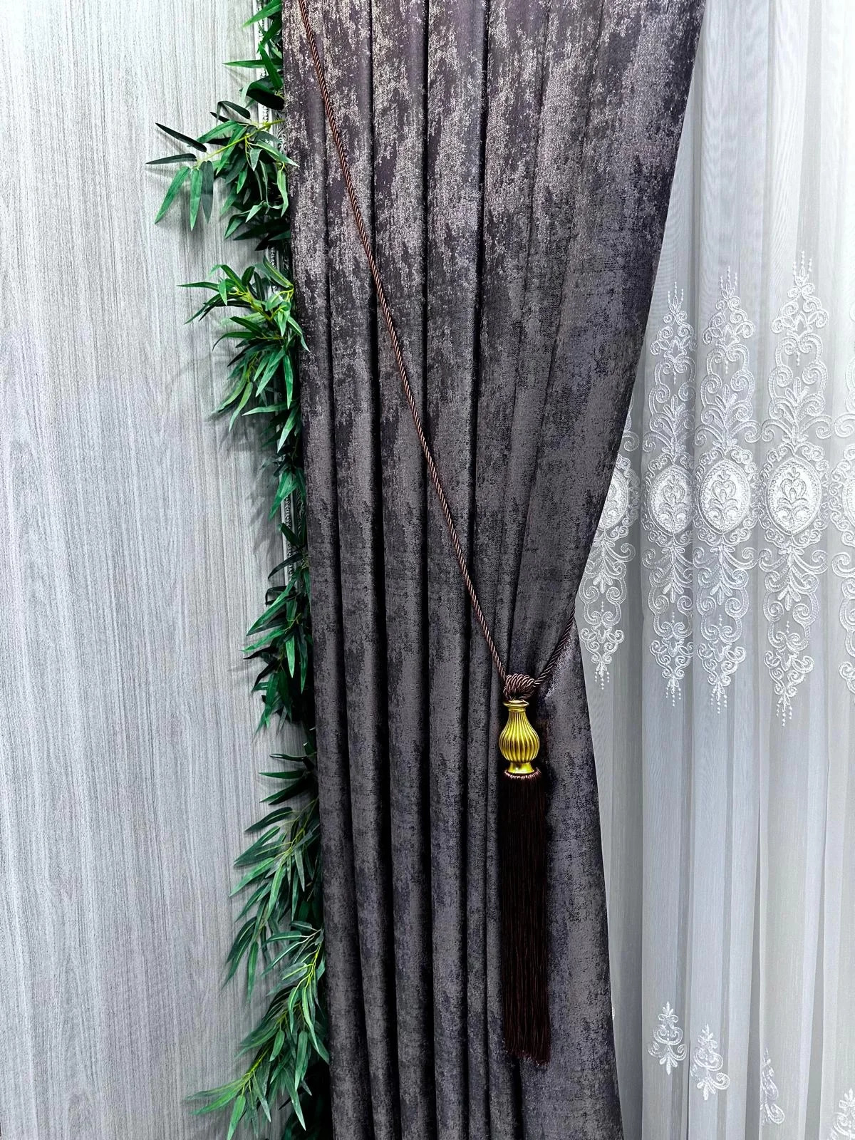 NİVEMESHOME PERA V-5301 1/3 DENSE PILED CURTAIN APM