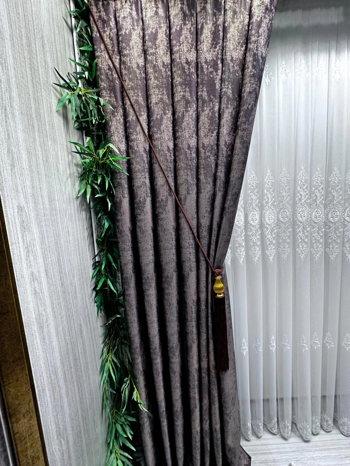 NİVEMESHOME PERA V-5301 1/3 DENSE PILED CURTAIN APM