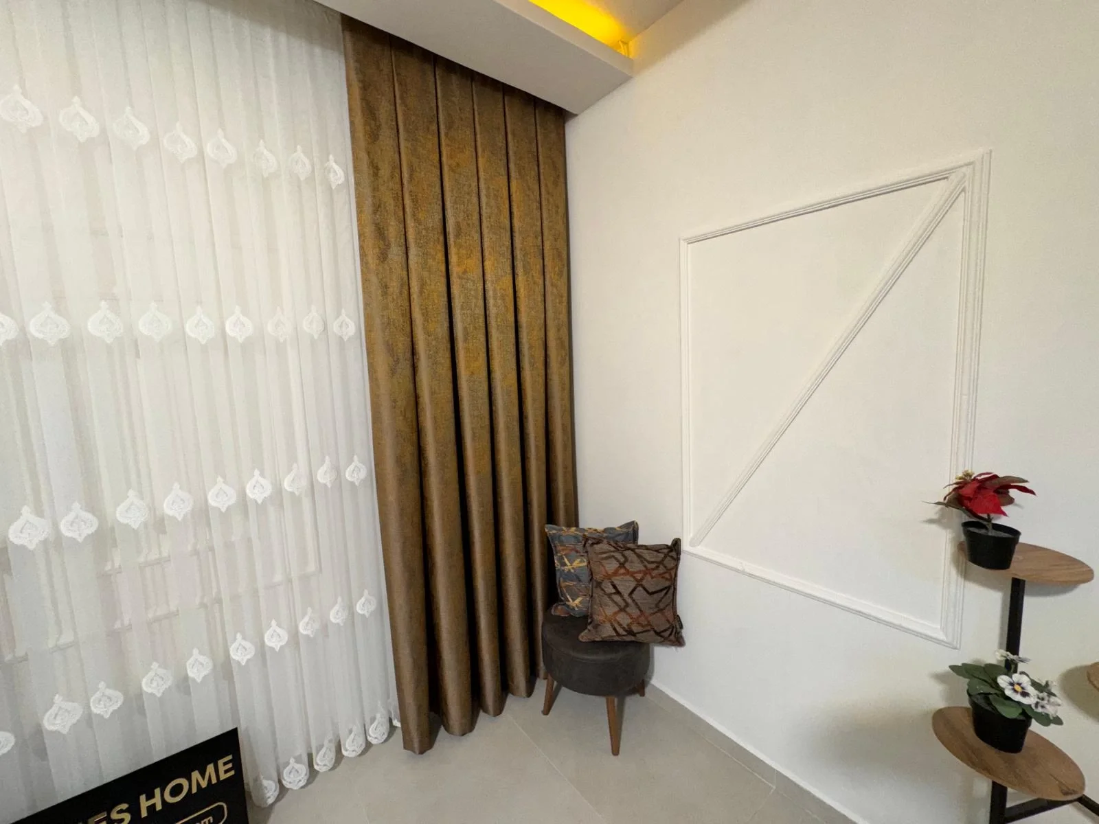 NİVEMESHOME PERA V-5304 1/3 DENSIDAD SUAVE CORTINA DE TELA
