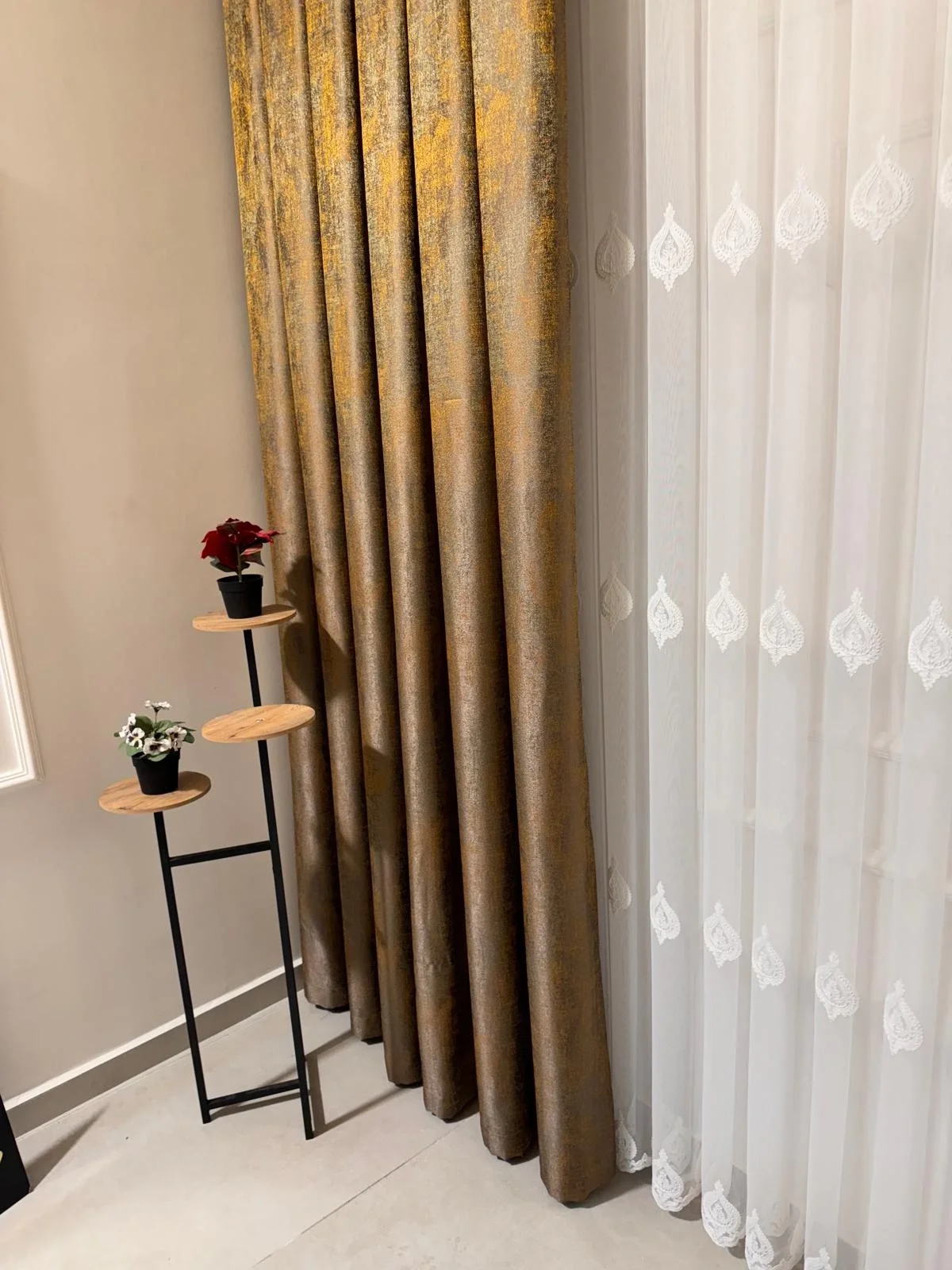 NİVEMESHOME PERA V-5304 1/3 DENSIDAD SUAVE CORTINA DE TELA