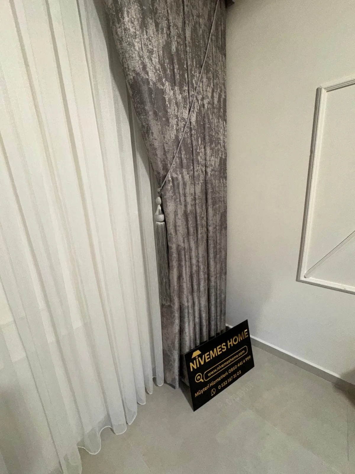 NİVEMESHOME PERA V-5402 ANTRASİT 1/3 DENSITÀ ELEVATA TENDA A VELO PILE APM