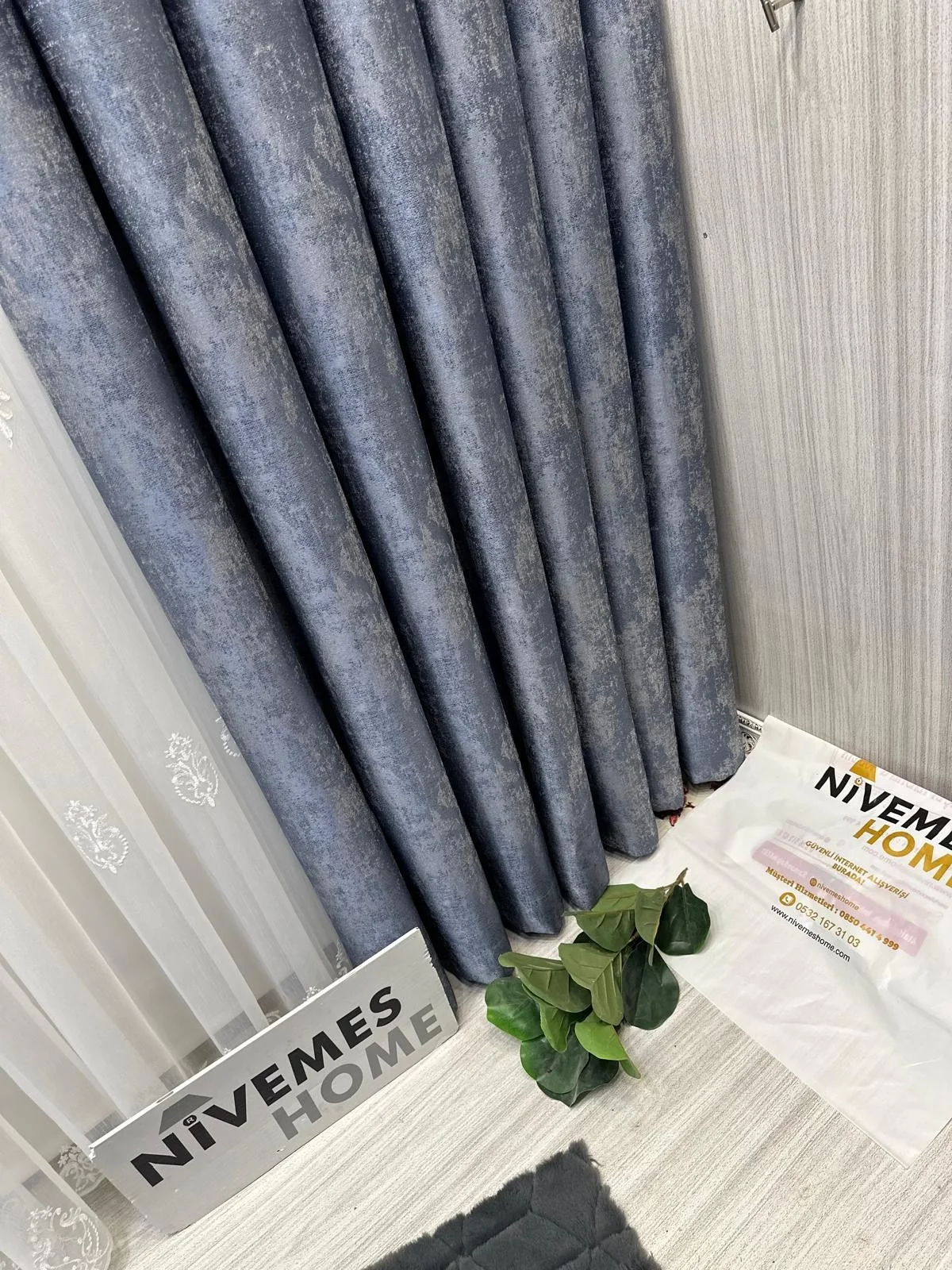 NİVEMESHOME PERA V-5502 1/3 DENSE PILE CURTAIN APM