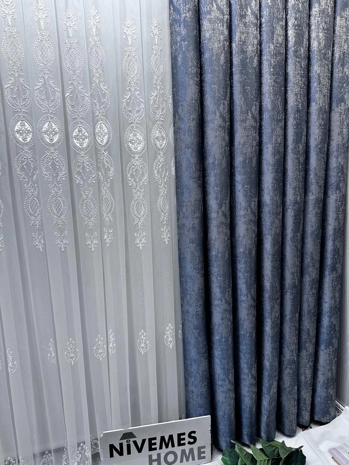 NİVEMESHOME PERA V-5502 1/3 DENSE PILE CURTAIN APM