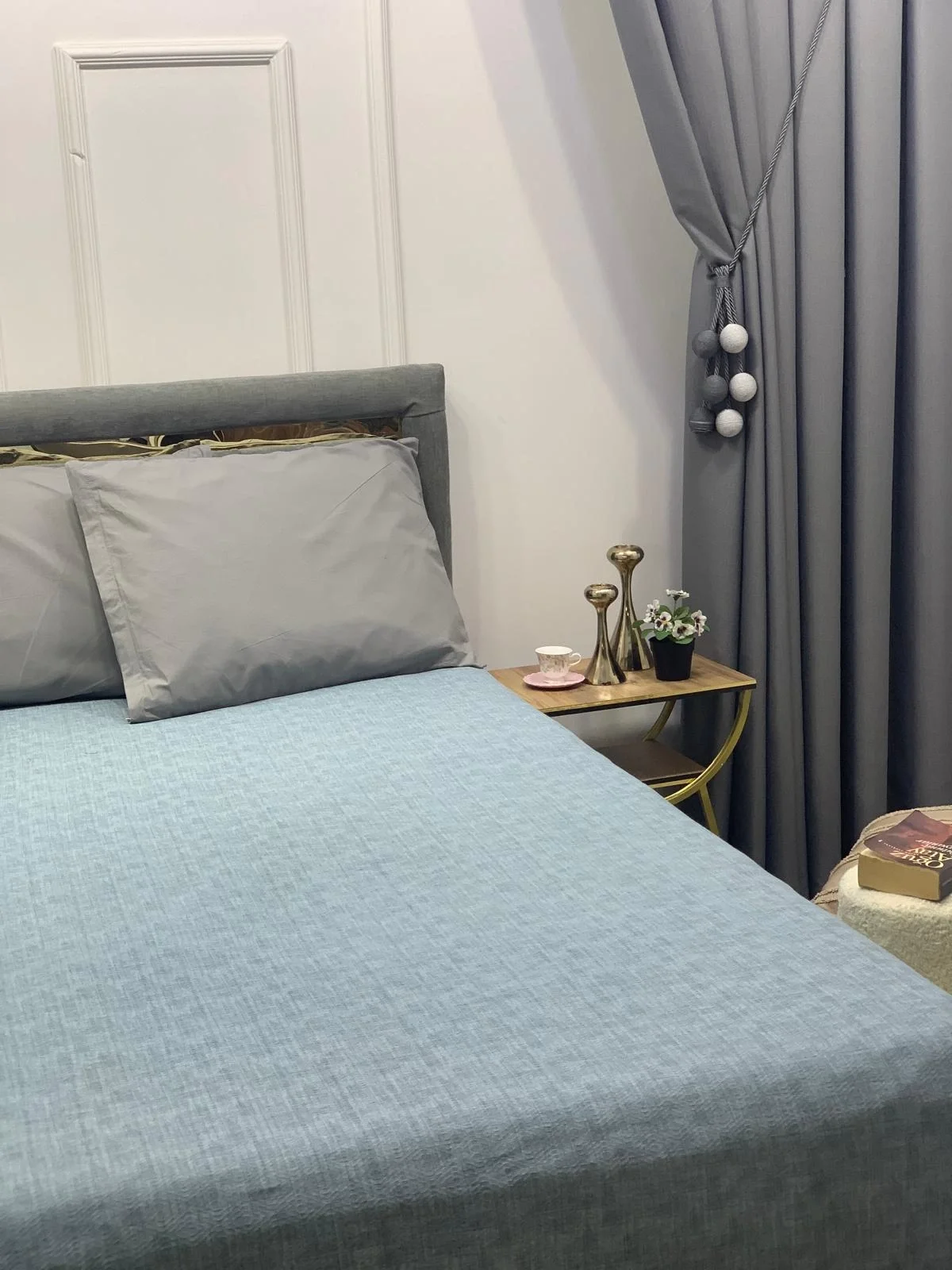 NİVEMESHOME PETROL 200X230 SINGLE QUILT COVER