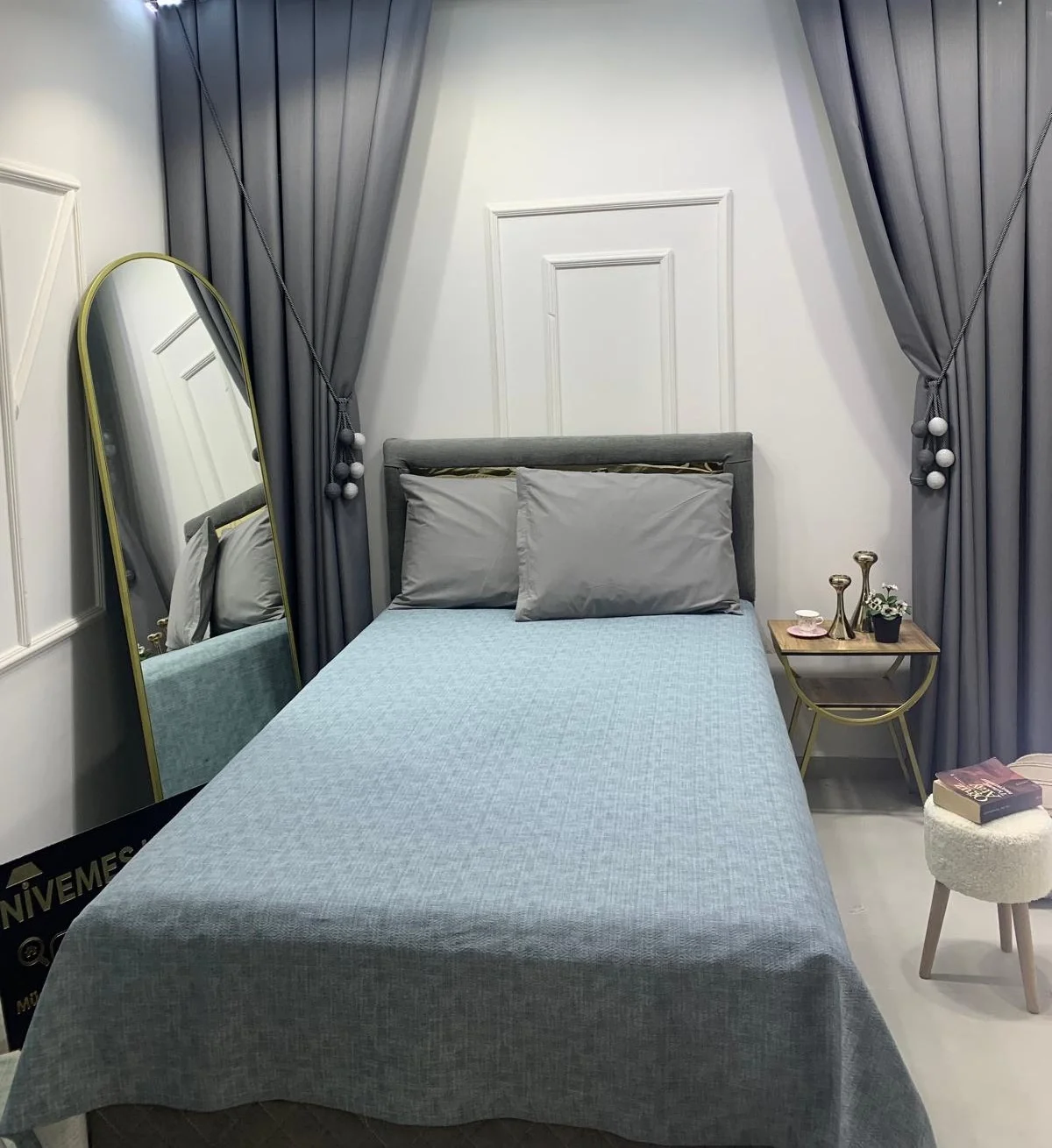 NİVEMESHOME PETROL 200X230 SINGLE QUILT COVER