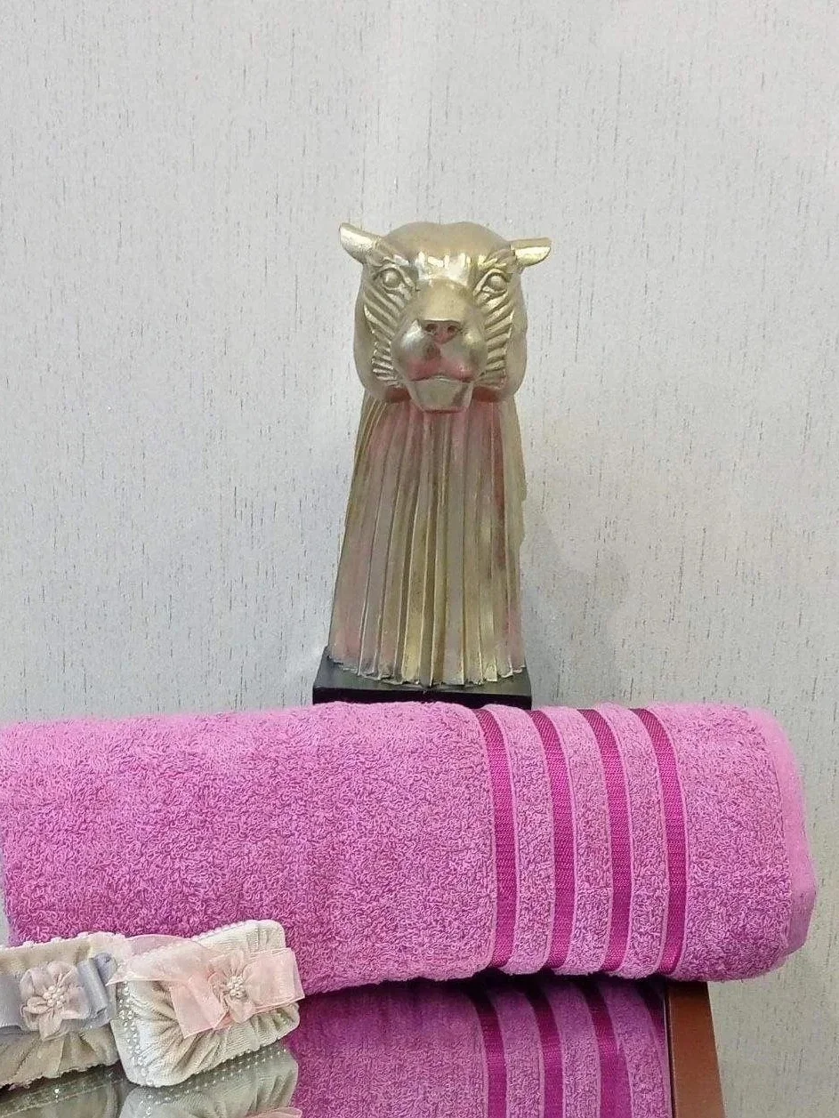 NİVEMESHOME POLOLİFE LİLA BANYO HAVLUSU