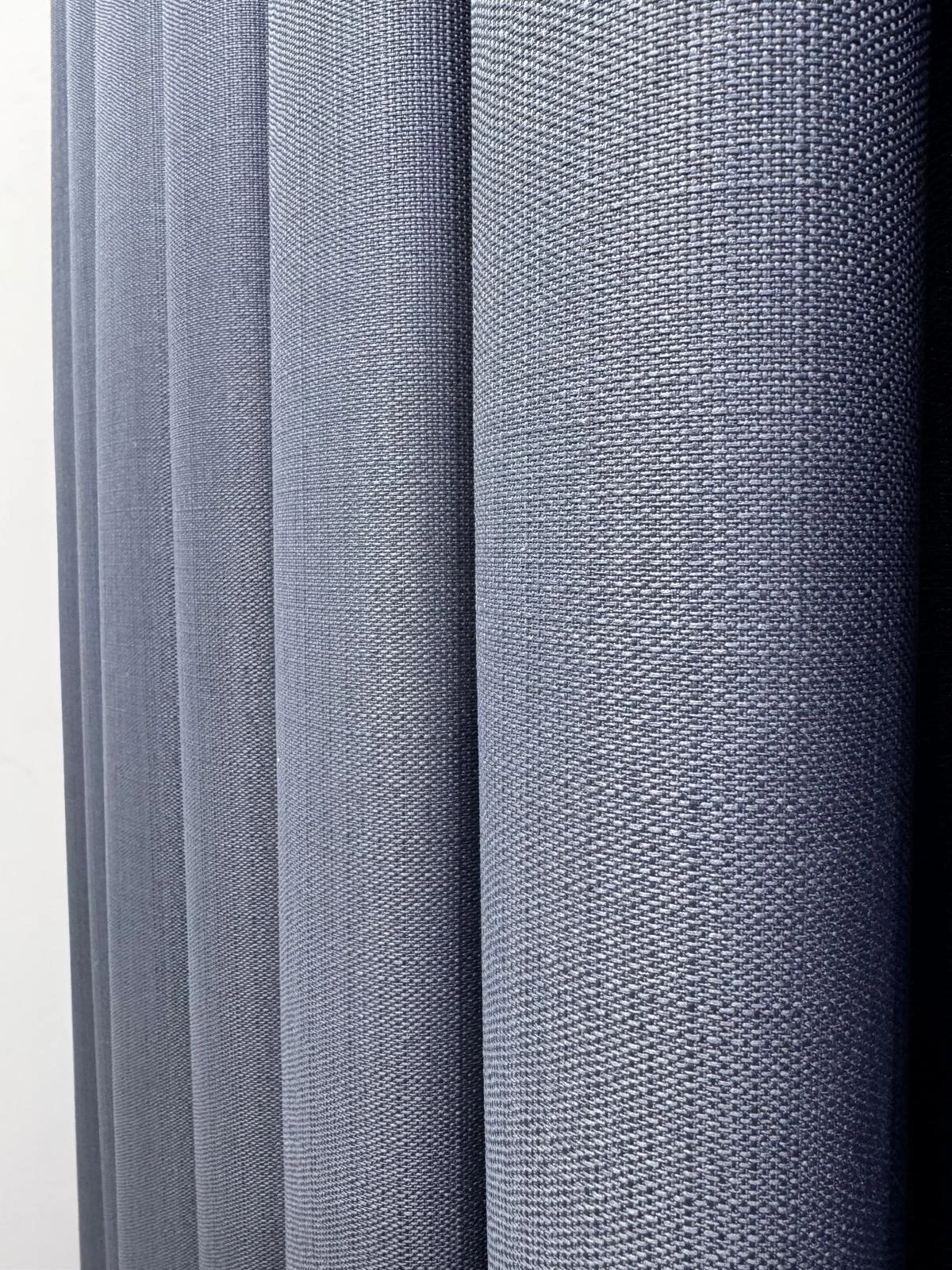 NIVEMESHOME ROMA INDIGO 1/3 THICK PLEATED BACKGROUND CURTAIN APM