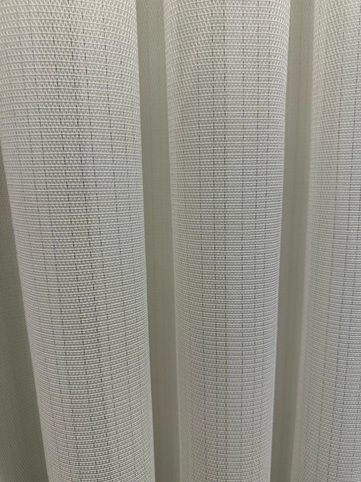 NIVEMESHOME ROSEN HY011 SILVER DETAILED 1/3 DENSELY PLEATED TULLE CURTAIN APM
