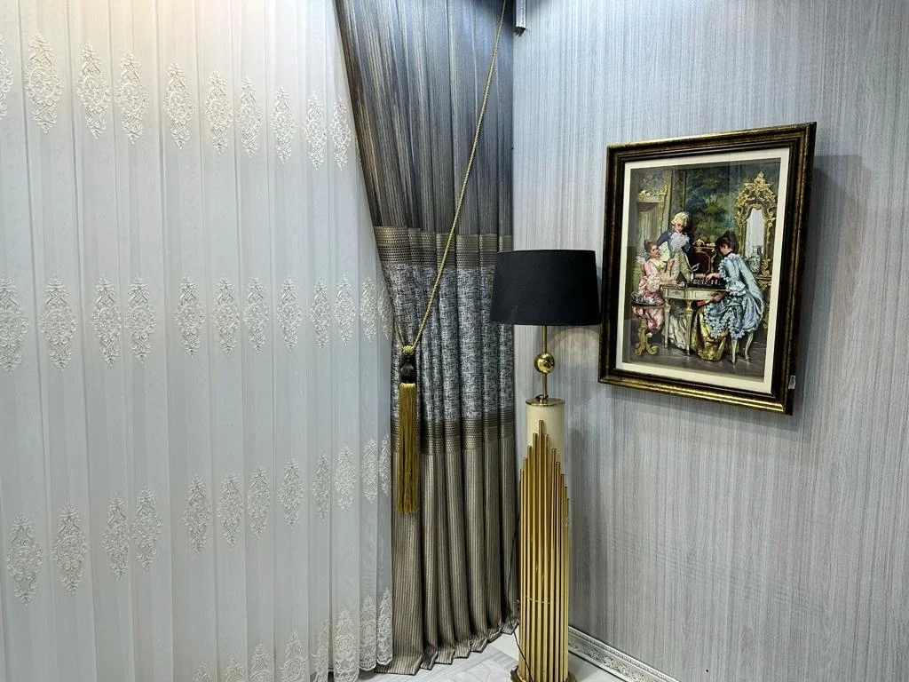 NİVEMESHOME SAMANDAĞ WHITE GROUND 1/3 DENSE PLEATED TULLE CURTAIN APM