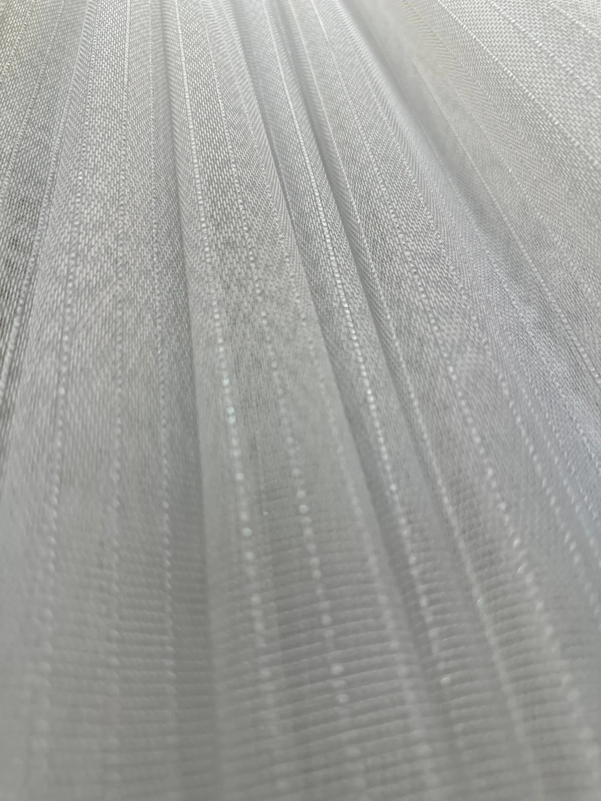 NİVEMESHOME SEDEF 1811 1/3 DENSE PILED STRIPED TULLE CURTAIN APM