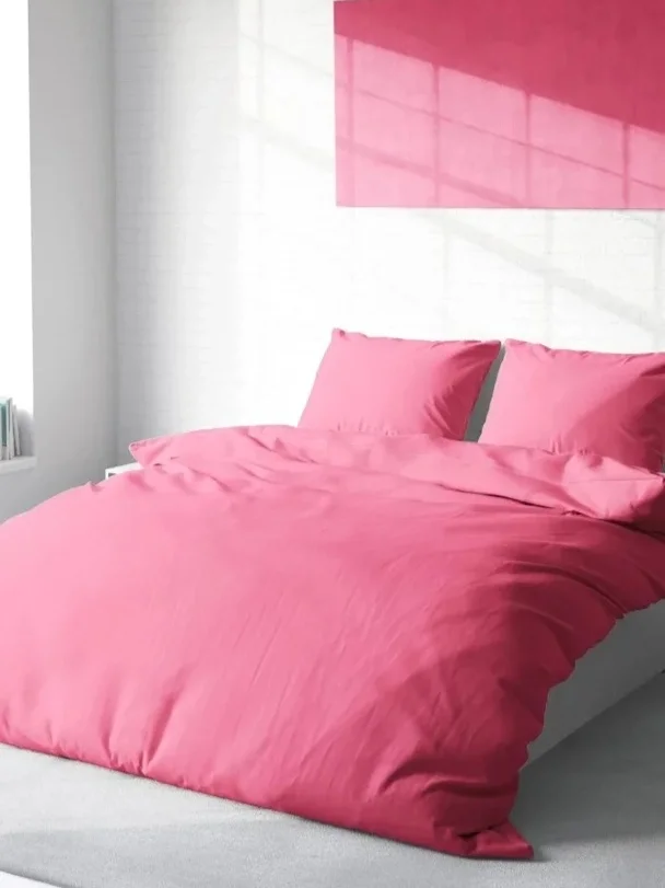 NİVEMESHOME PINK SUGAR 100% COTTON DOUBLE BEDDING SET