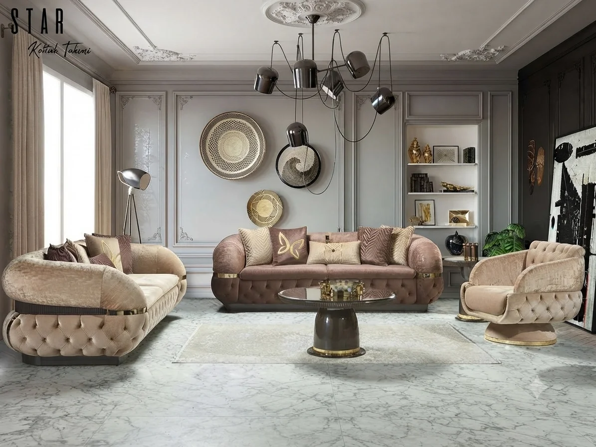 NİVEMESHOME STAR SOFA SET