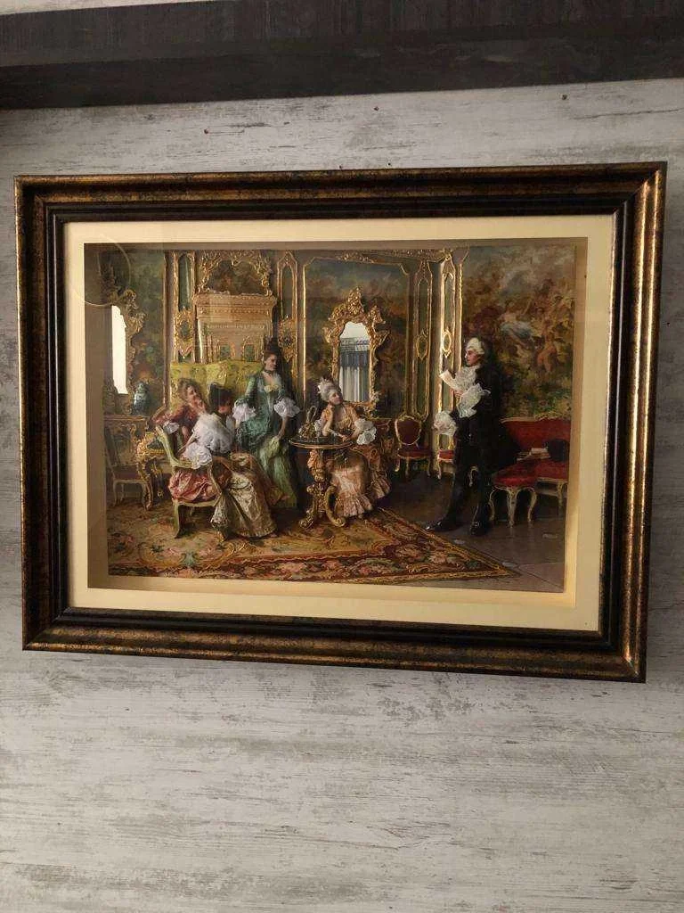 NİVEMESHOME TARİHİ SANAT ESERİ 80*65 TABLO