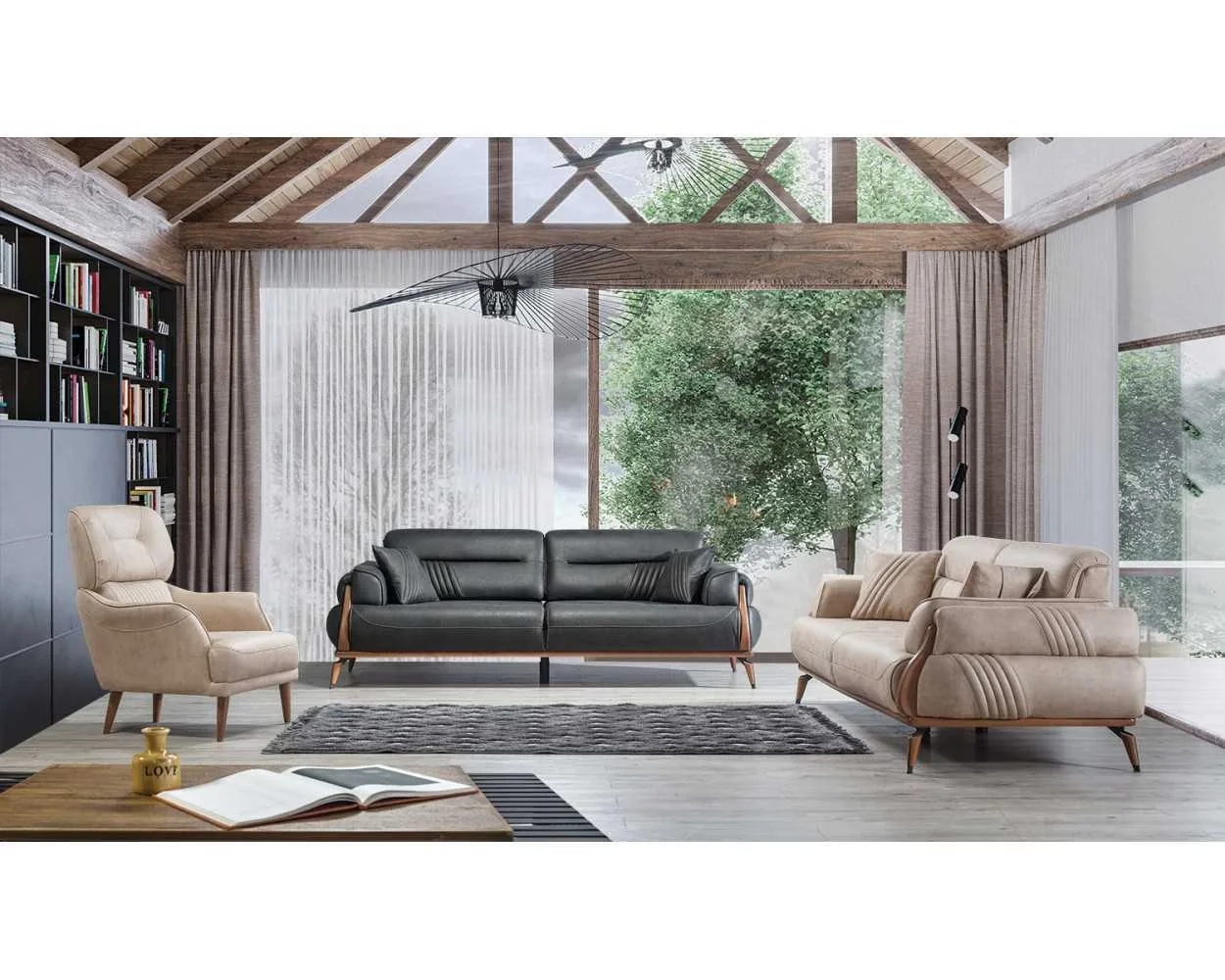 NİVEMESHOME ووس كنبة تجلس