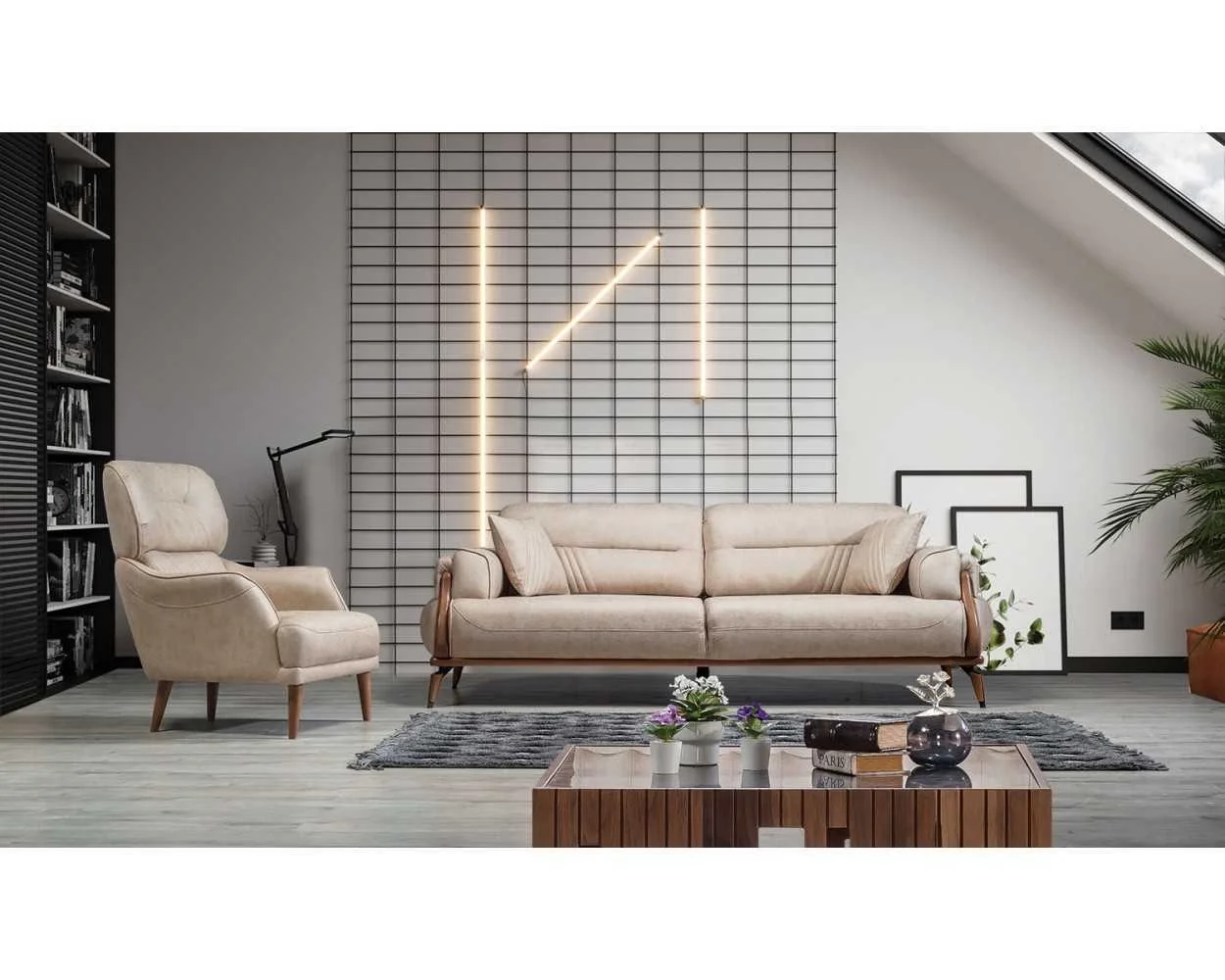 NİVEMESHOME ووس كنبة تجلس