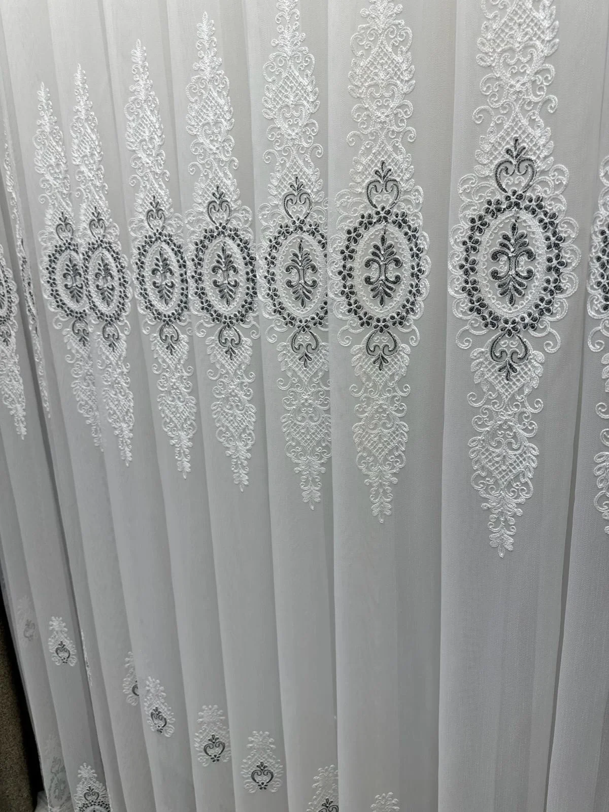NİVEMESHOME YAREN 1/3 SIK PİLELİ TÜL PERDE APM