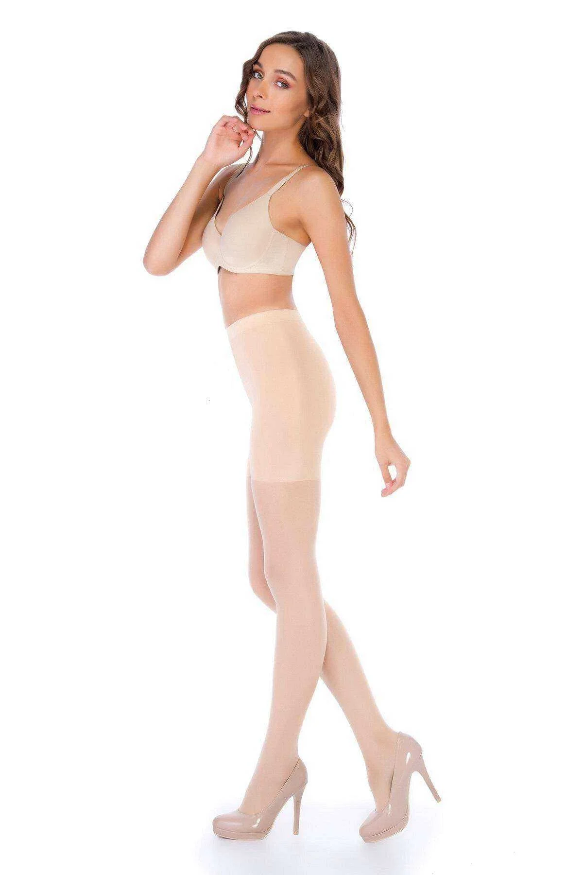 PENTI OPEN SKIN BODY FORM TIGHTS WITH BRIEFS