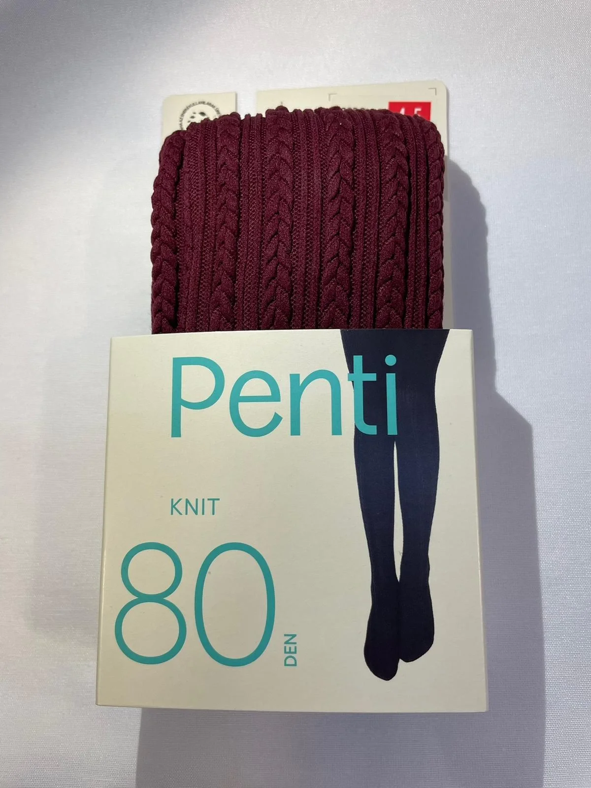 PENTİ PRETTY KNIT 80 DEN ЧУЛКИ БОРДО 9-10 ЛЕТ