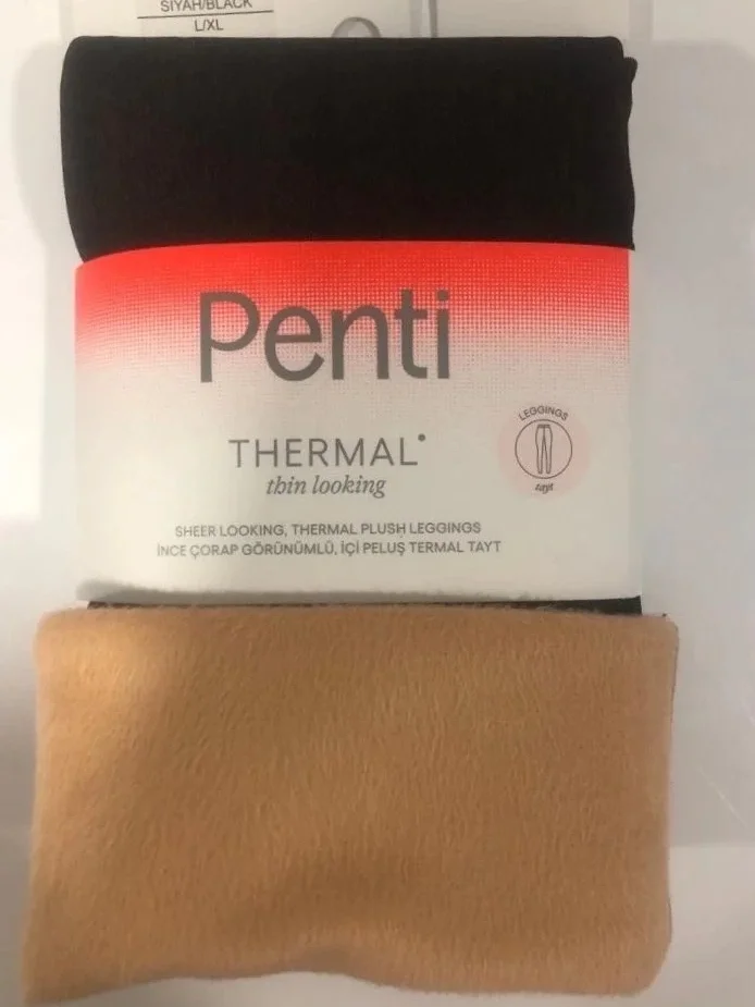 PENTI PANTYLOOK PANTALÓN TÉRMICO NEGRO L-XL