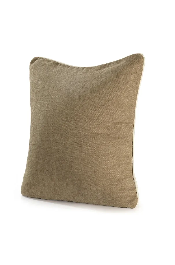 EINFACHES BEIGE KISSEN
