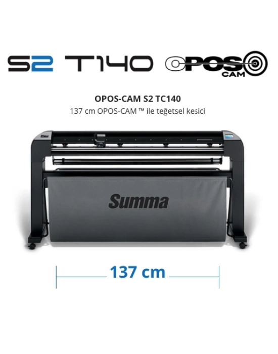 Summa OPOS-CAM S2 TC140 135 cm Tanjant Folyo Kesici
