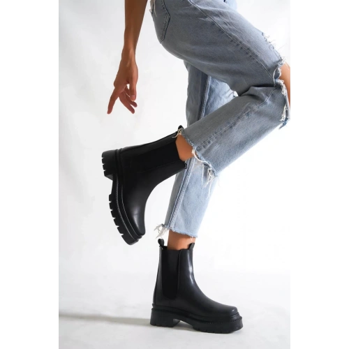 Kadın Siyah Chelsea Bot