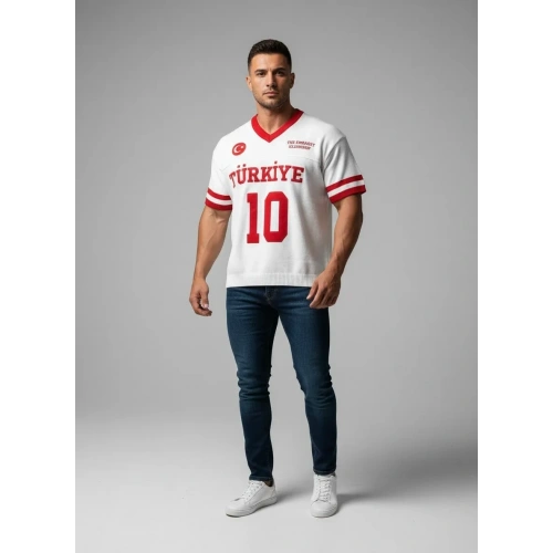 Erkek V Yakalı Triko Tshirt