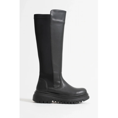 Agni Kadın Günlük Siyah Çizme