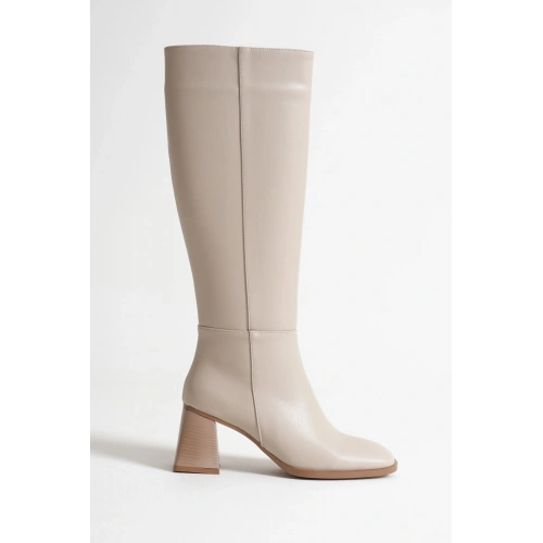 Arden Kadın Bej Kışlık Çizme