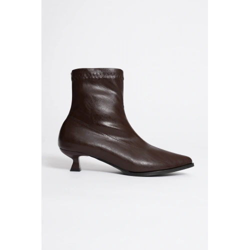 Ariana Kadın Acı Kahve Topuklu Bot