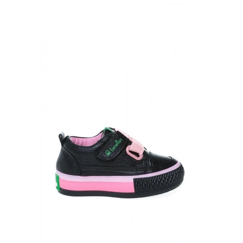Benetton Pembe-Siyah Çocuk Spor Ayakkabı