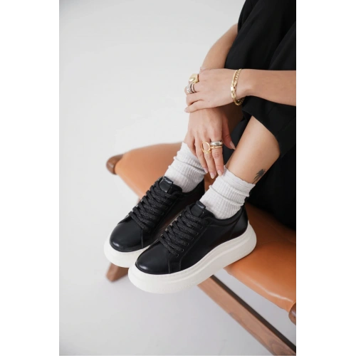 Dina Kadın Siyah Sneaker