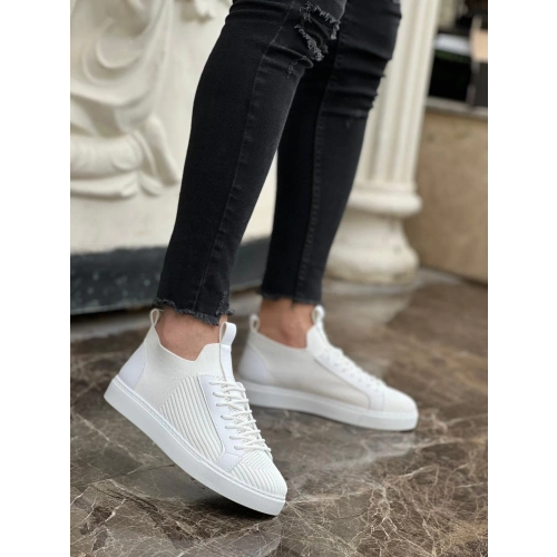 Erkek Günlük Beyaz Ayakkabı