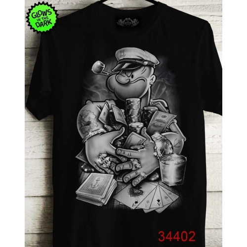 Erkek Temel Reis Baskılı T-shirt