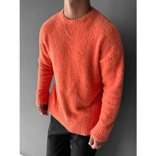 Erkek Turanj Peluş Kazak