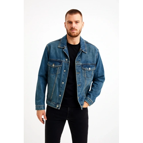 Erkek Eskitme Model Kot Ceket