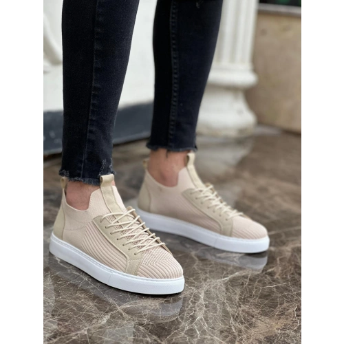 Erkek Günlük Ten Rengi Ayakkabı